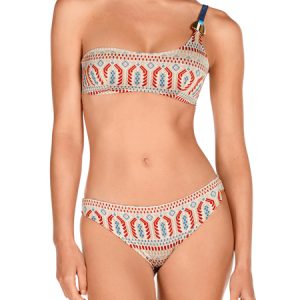 BIKINI UN TIRANTE ESTAMPADO