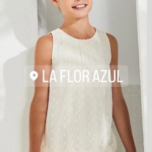 VESTIDO TUL BORDADO