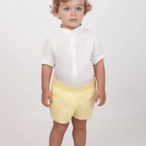 PANTALÓN CEREMONIA AMARILLO