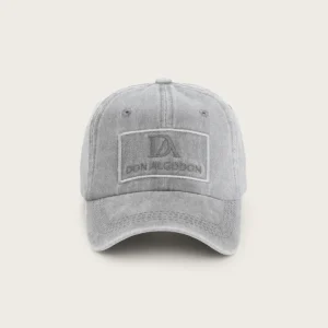 Gorra Béisbol Label Ajustable - Algodón - Gris