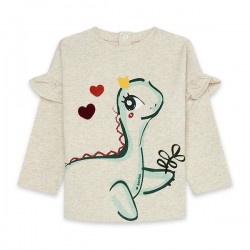 CAMISETA NIÑA DINOSAURIO