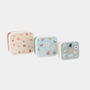 3 Cajas Almuerzo Geometric Nature Tutete