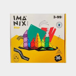 Braintoys Imanix Star 36 piezas