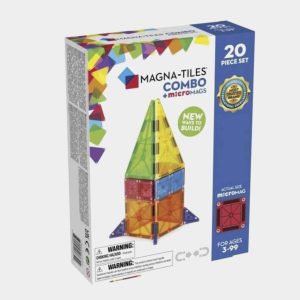 Magna-Tiles Combo + Micromags 20 piezas