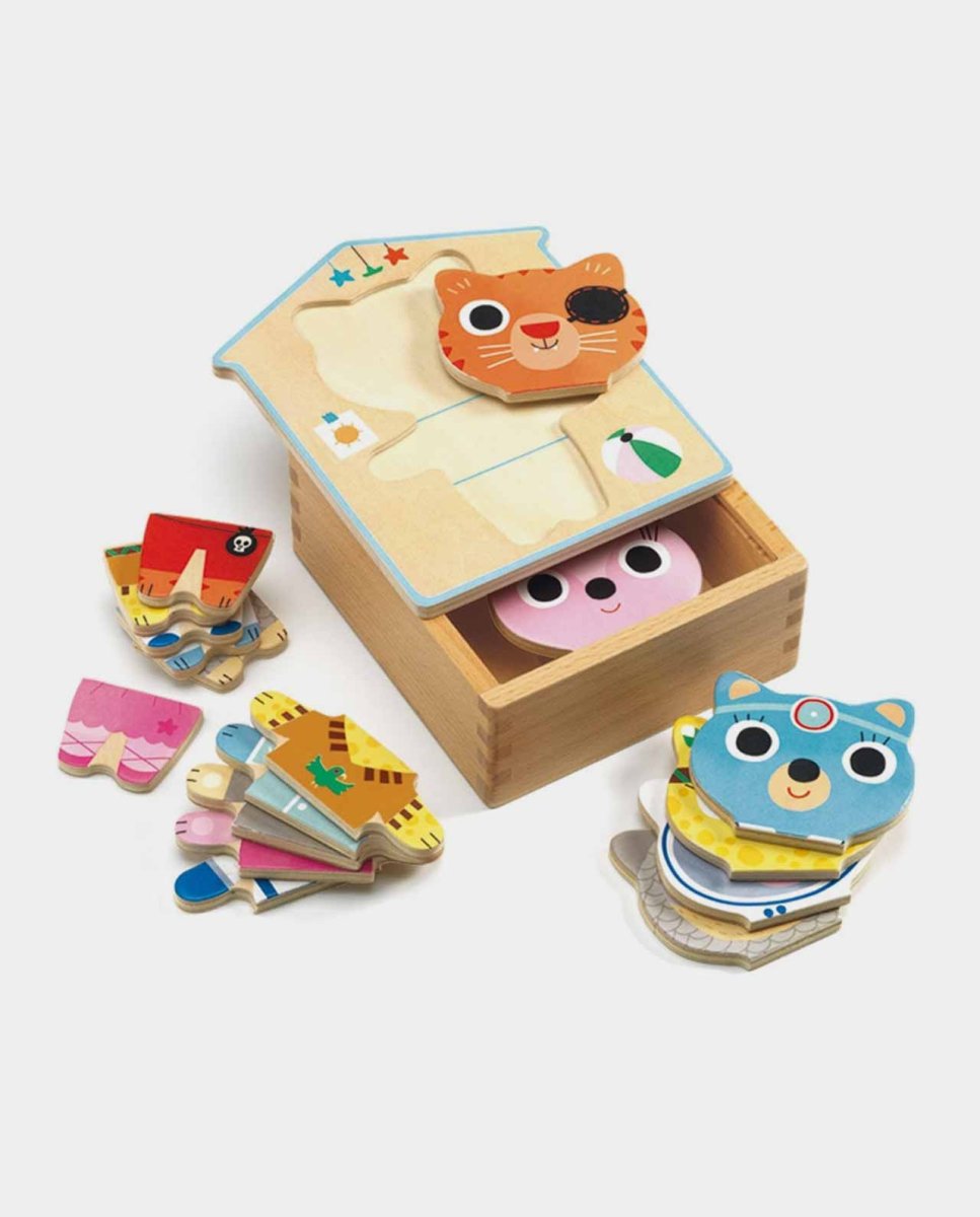 Puzzle Dressup Djeco - Imagen 3